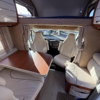 Mobilvetta Kea M76 lengte en alkoof bed Foto #9