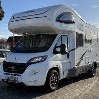 Mobilvetta Kea M76 lengte en alkoof bed Foto #26