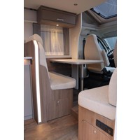 Carado T448 Pro+ 140pk Fiat | 1e Eigenaar | Origneel NL | Lengtebedden | Hefbed | Ruime indeling | Bearlock | Lift Fietsendrager | Foto #5