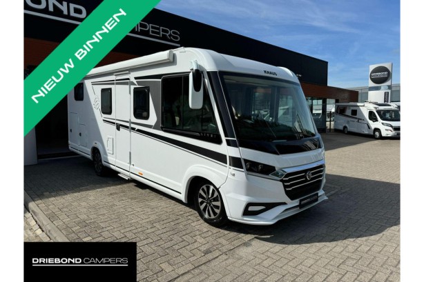 Knaus 700MEG Live I 9T-Automaat Enkele Bedden Hefbed Alde Trekhaak