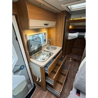 Knaus 650MEG Platinum 165PK Enkele Bedden Luifel Lift-Fietsenrek Seitz Foto #12