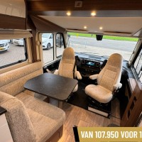 Hymer B580 MC Automaat Enkele Bedden Hefbed XXL Garage Silverline Foto #31