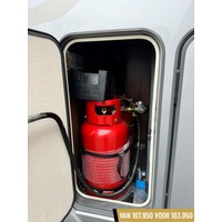 Hymer B580 MC Automaat Enkele Bedden Hefbed XXL Garage Silverline Foto #32