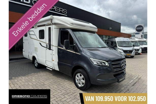 Hymer MLT 580 V6 190PK Enkele Bedden Led-Xenon Zonnepanelen