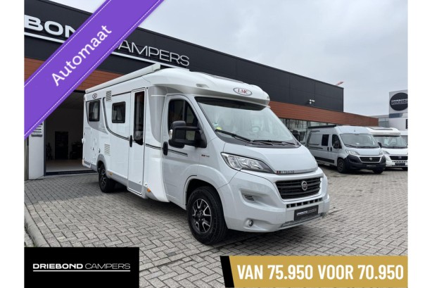 Lmc T662 Grey Selection 9T-Automaat Enkele Bedden Luifel Fietsenrek