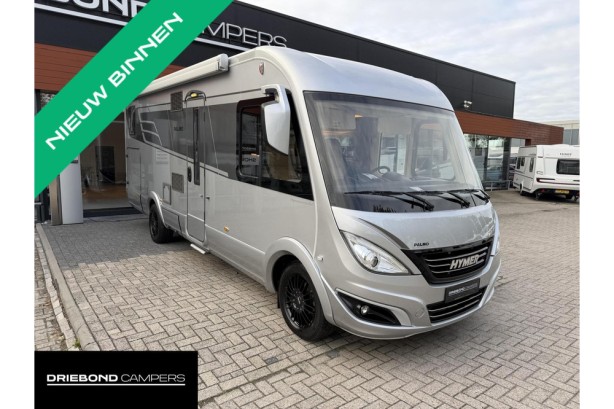 Hymer B704 SL Palmo Enkele Bedden Hefbed 2X Airco Zonnepanelen Omvormer