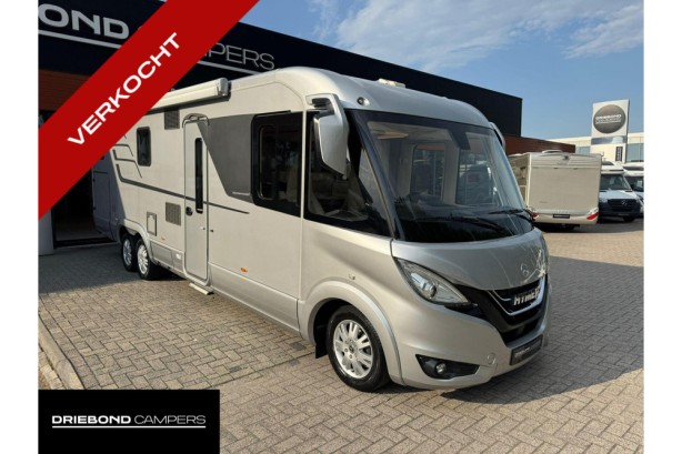Hymer B 880 ML Enkele Bedden Hefbed Alde 2X Airco Lithium Omvormer