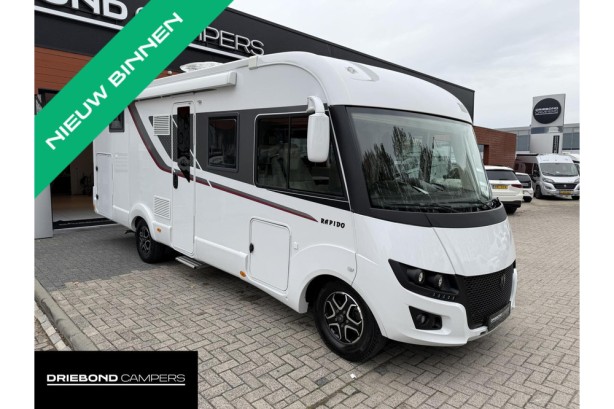 Rapido I 896F Automaat Queensbed Hefbed Face To Face Zonnepaneel