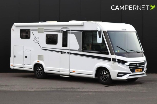 Knaus Live I 650 MEG 140pk 2.3 Multijet | Elektrische fietsendrager | Gescheiden douche | Maxxfan | Lengtebedden | Geen Hefbed | 6.97M | Bearlock |