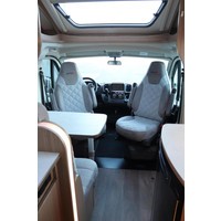 Carado T135 140pk Automaat | Lithium | Omvormer | Zonnepanelen | HEO safe extra sloten | Avtex 5G router | Fietsendrager | Frans bed | 5.95M | Foto #31