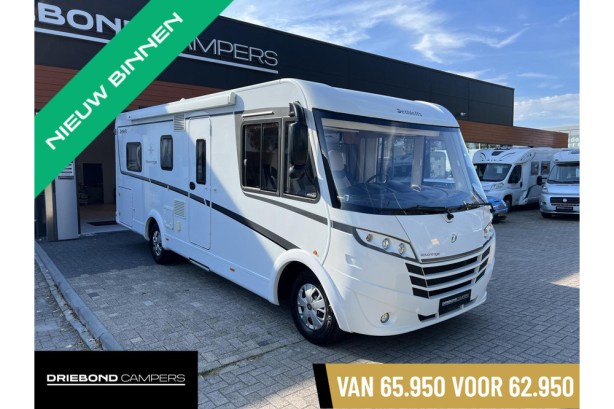 Dethleffs Advantage 7051 DBM Queensbed Hefbed Maxxfan Zonnepaneel Bearlock