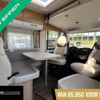 Dethleffs Advantage 7051 DBM Queensbed Hefbed Maxxfan Zonnepaneel Bearlock Foto #8