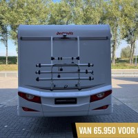 Dethleffs Advantage 7051 DBM Queensbed Hefbed Maxxfan Zonnepaneel Bearlock Foto #14