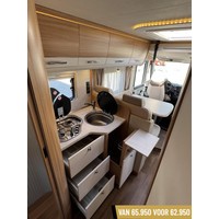 Dethleffs Advantage 7051 DBM Queensbed Hefbed Maxxfan Zonnepaneel Bearlock Foto #19