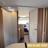 Dethleffs Advantage 7051 DBM Queensbed Hefbed Maxxfan Zonnepaneel Bearlock Foto #23