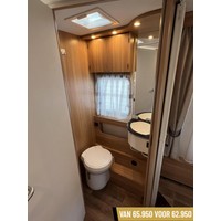 Dethleffs Advantage 7051 DBM Queensbed Hefbed Maxxfan Zonnepaneel Bearlock Foto #24