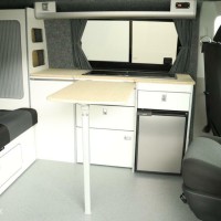 Volkswagen Transporter Buscamper 2.0TDi 102Pk Euro-6 Inbouw nieuw California- look | 4-slaapplaatsen | Slaaphefdak | NIEUWSTAAT Foto #2