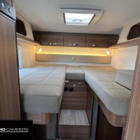 Weinsberg 600 MEG CaraCompact Enkele Bedden Luifel 2X Airco Foto #2