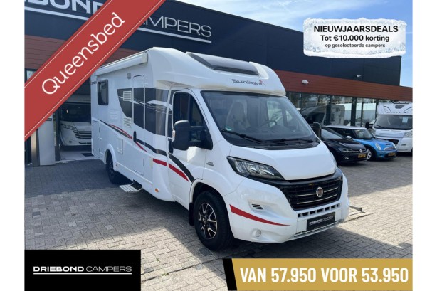 Sunlight T69 S Queensbed Luifel Schotel Zonnepaneel Lithium Bearlock