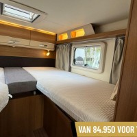 Knaus 650 MEG Platinum Automaat Enkele Bedden Zonnepaneel Luifel Foto #14