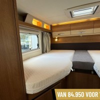 Knaus 650 MEG Platinum Automaat Enkele Bedden Zonnepaneel Luifel Foto #15