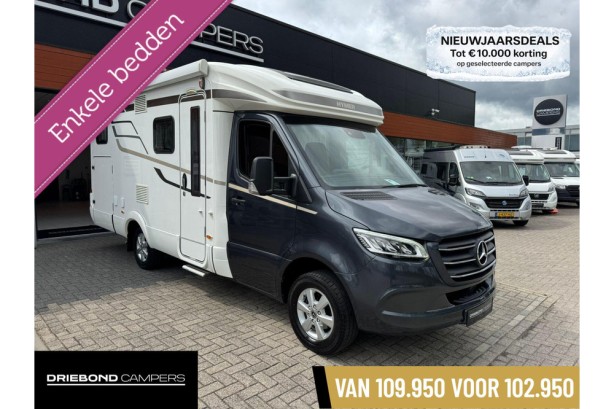 Hymer MLT 580 V6 190PK Enkele Bedden Led-Xenon Zonnepanelen