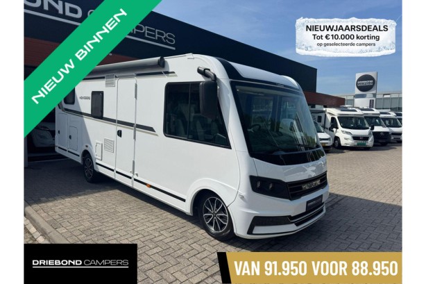 Weinsberg 700MEG CaraCore 9T-Automaat Enkele Bedden Hefbed Luifel Fietsenrek