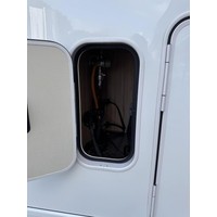 Hymer T 698 CL Queensbed EP-Levelsysteem Luifel Fietsenrek Construct Foto #36