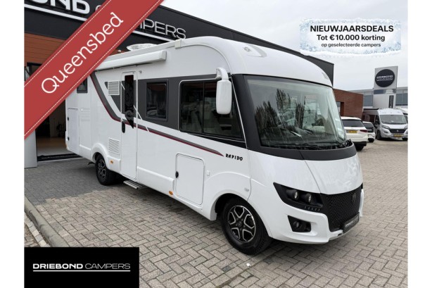 Rapido I 896F Automaat Queensbed Hefbed Face To Face Zonnepaneel