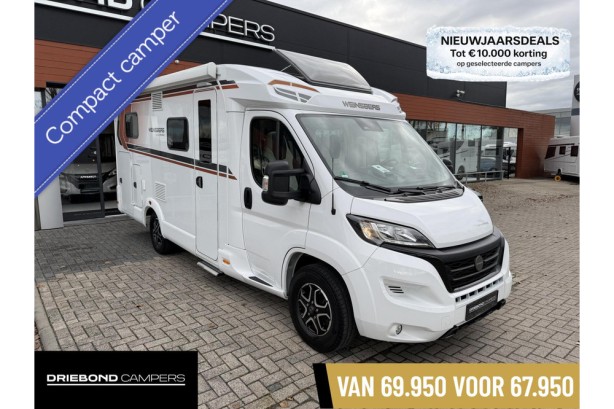 Weinsberg 600MEG Pepper Edition 9T-Automaat Enkele Bedden 2X Airco Seitz Luifel