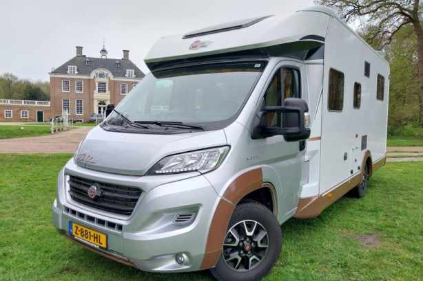 Bürstner Delfin 726 T 2x airco + tv + fietsdrg.