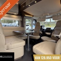 Hymer B704 SL Palmo Enkele Bedden Hefbed 2X Airco Zonnepanelen Omvormer Foto #1
