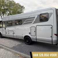 Hymer B704 SL Palmo Enkele Bedden Hefbed 2X Airco Zonnepanelen Omvormer Foto #7