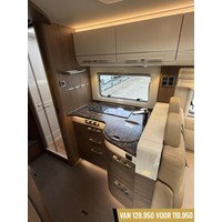 Hymer B704 SL Palmo Enkele Bedden Hefbed 2X Airco Zonnepanelen Omvormer Foto #16