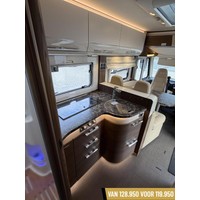 Hymer B704 SL Palmo Enkele Bedden Hefbed 2X Airco Zonnepanelen Omvormer Foto #17