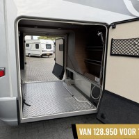 Hymer B704 SL Palmo Enkele Bedden Hefbed 2X Airco Zonnepanelen Omvormer Foto #39