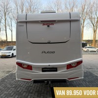 Dethleffs Pulse I6811 EB Lage Enkele Bedden Hefbed Luifel Omvormer Trekhaak Foto #32