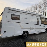 Dethleffs Pulse I6811 EB Lage Enkele Bedden Hefbed Luifel Omvormer Trekhaak Foto #35