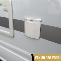 Dethleffs Pulse I6811 EB Lage Enkele Bedden Hefbed Luifel Omvormer Trekhaak Foto #37