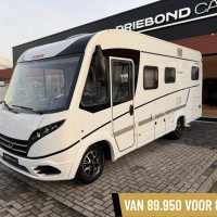 Dethleffs Pulse I6811 EB Lage Enkele Bedden Hefbed Luifel Omvormer Trekhaak Foto #39