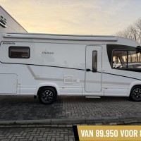 Dethleffs Pulse I6811 EB Lage Enkele Bedden Hefbed Luifel Omvormer Trekhaak Foto #43