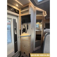 Dethleffs Pulse I6811 EB Lage Enkele Bedden Hefbed Luifel Omvormer Trekhaak Foto #6