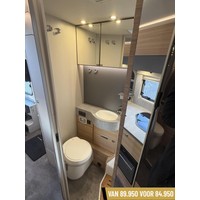 Dethleffs Pulse I6811 EB Lage Enkele Bedden Hefbed Luifel Omvormer Trekhaak Foto #15