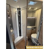 Dethleffs Pulse I6811 EB Lage Enkele Bedden Hefbed Luifel Omvormer Trekhaak Foto #16