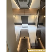 Dethleffs Pulse I6811 EB Lage Enkele Bedden Hefbed Luifel Omvormer Trekhaak Foto #18