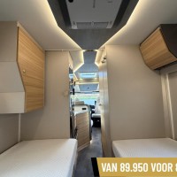 Dethleffs Pulse I6811 EB Lage Enkele Bedden Hefbed Luifel Omvormer Trekhaak Foto #19