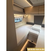 Dethleffs Pulse I6811 EB Lage Enkele Bedden Hefbed Luifel Omvormer Trekhaak Foto #21