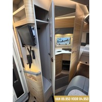 Dethleffs Pulse I6811 EB Lage Enkele Bedden Hefbed Luifel Omvormer Trekhaak Foto #26