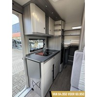 Hobby V65 GE Optima Ontour Enkele Bedden Fietsenrek Luifel Schotel Foto #7