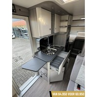 Hobby V65 GE Optima Ontour Enkele Bedden Fietsenrek Luifel Schotel Foto #8